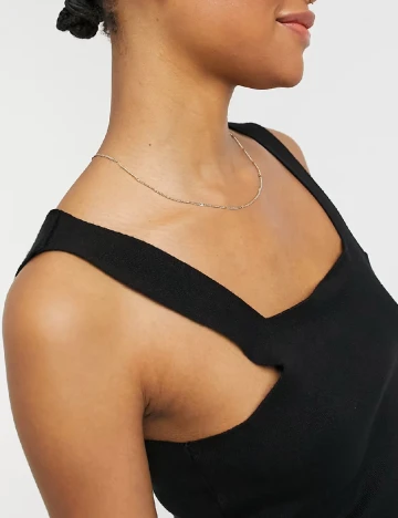 Top Y.A.S, negru, L