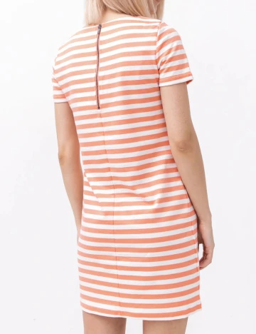 Rochie Scurta Vila, somon, S Roz