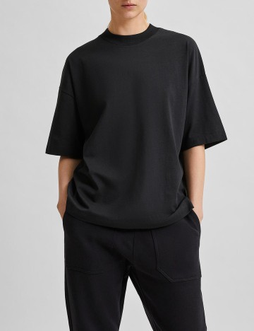 Tricou Selected Femme, negru, XL