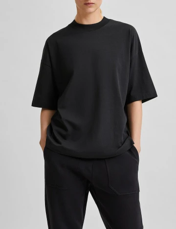 Tricou Selected Femme, negru, XL