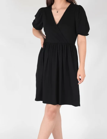 Rochie scurta Object, negru, XS Negru