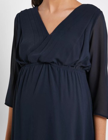 Rochie scurta Mamalicious, bleumarin, M