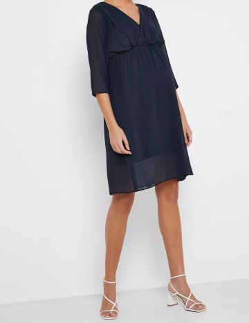 Rochie scurta Mamalicious, bleumarin, M