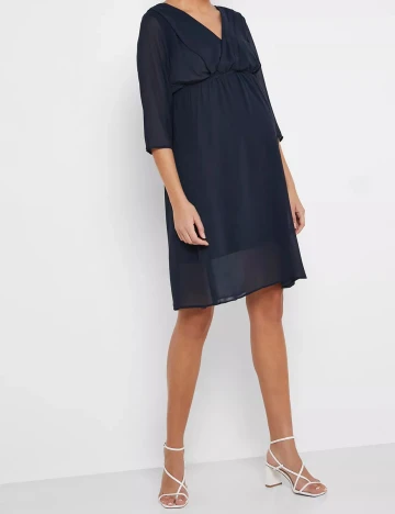 Rochie scurta Mamalicious, bleumarin, M Albastru