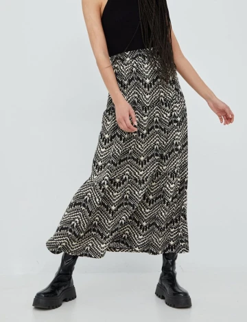 Fusta Jacqueline de Yong, negru, M Negru