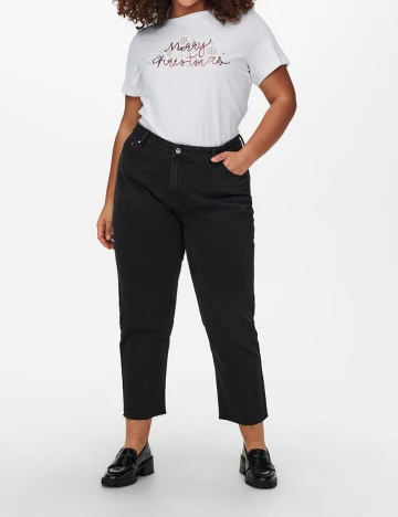 Tricou Only Carmakoma, alb, L-50/52