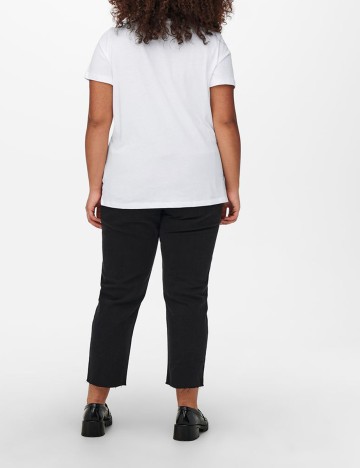 Tricou Only Carmakoma, alb, L-50/52