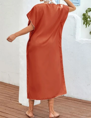 Rochie Medie SHEIN, portocaliu, ONE SIZE