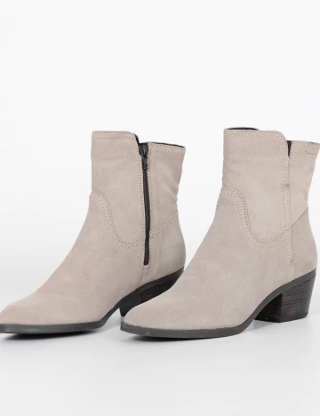 Botine Tamaris, gri, 40