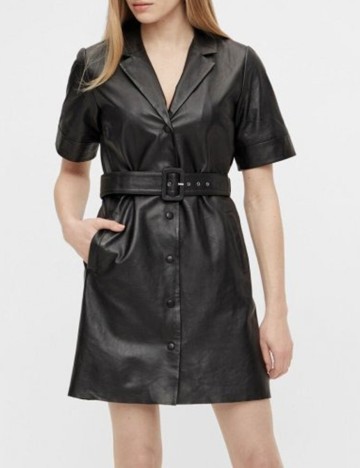Rochie scurta Object, negru, 42