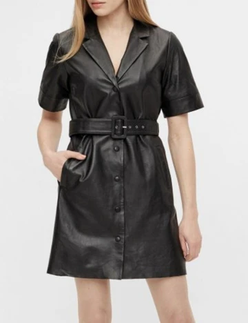Rochie scurta Object, negru, 42