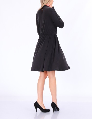 Rochie scurta Object, negru, S