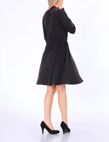 Rochie scurta Object, negru, S