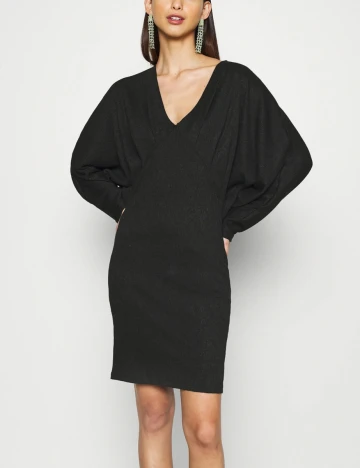 Rochie Scurta Object, negru, XS Negru