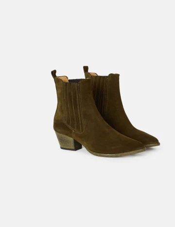 Botine Minelli, kaki, 37