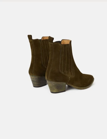 Botine Minelli, kaki, 37