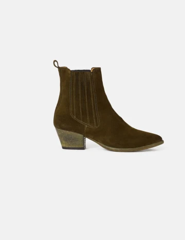 Botine Minelli, kaki, 37