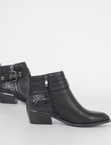 Botine Alma en Pena, negru, 36