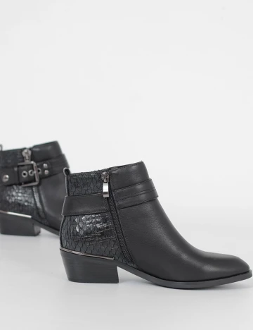 Botine Alma en Pena, negru, 36 Negru