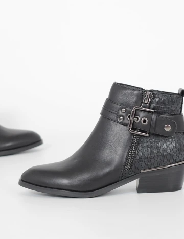 Botine Alma en Pena, negru, 36 Negru