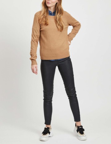 Bluza Vila, maro, XXL