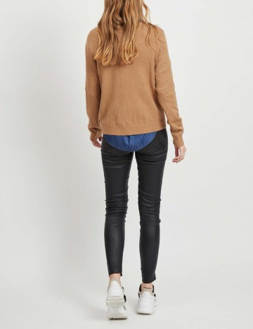 Bluza Vila, maro, XXL