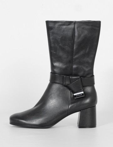 Botine Caprice, negru, 39