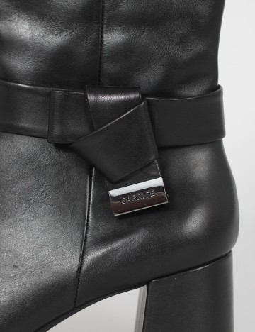Botine Caprice, negru, 39
