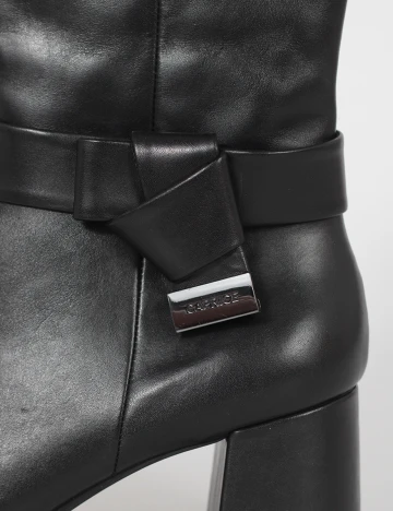 Botine Caprice, negru, 39