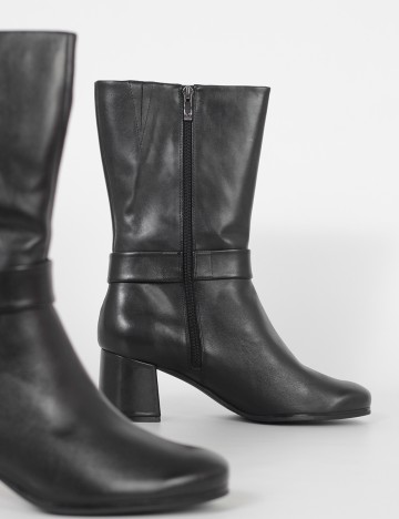 Botine Caprice, negru, 39