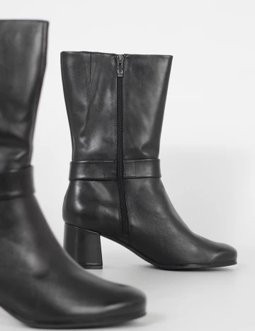 Botine Caprice, negru, 39