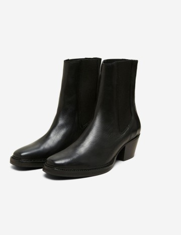 Botine Selected Femme, negru, 39
