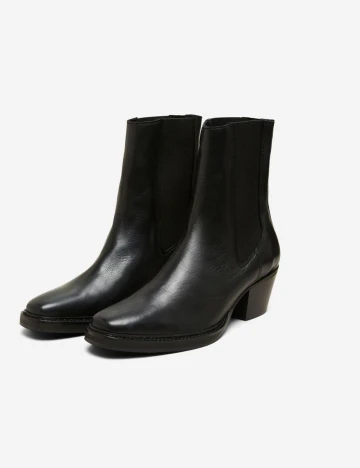 Botine Selected Femme, negru, 39 Negru