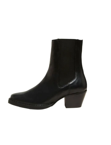 Botine Selected Femme, negru, 39 Negru