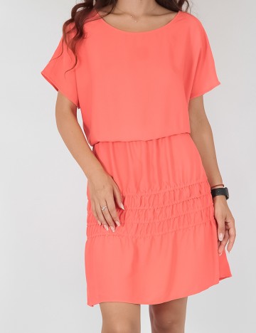 Rochie scurta Reserved, corai, 38