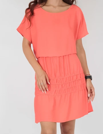 Rochie scurta Reserved, corai, 38