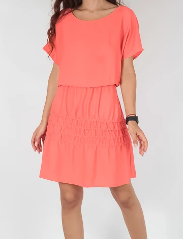 Rochie scurta Reserved, corai, 38