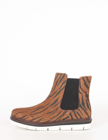 Botine Bianco, maro, 40