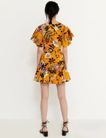Top House Brand, portocaliu, M