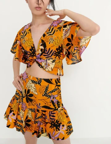 Top House Brand, portocaliu, M