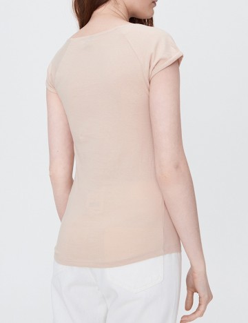 Tricou Sinsay, bej, S