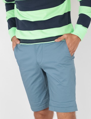 Pantaloni scurti Selected, albastru, S