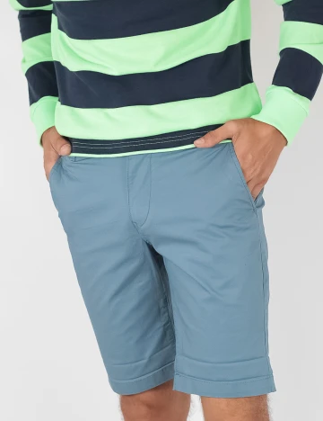 Pantaloni scurti Selected, albastru, S Albastru