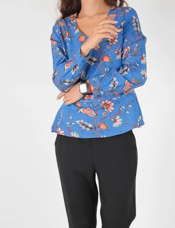 Bluza Reserved, albastru, 36