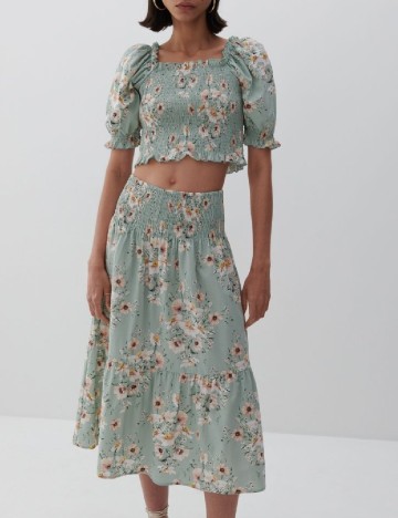 Top Reserved, verde, L