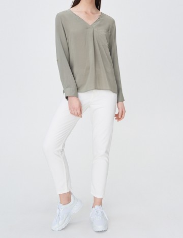 Bluza Sinsay, verde, S
