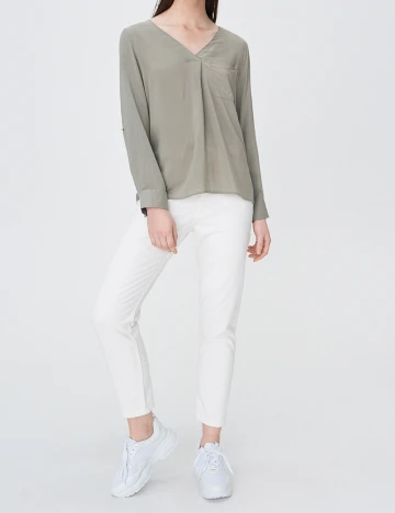 Bluza Sinsay, verde, S