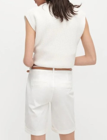 Pantaloni scurti Reserved, alb, 42
