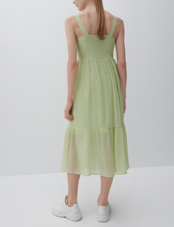 Rochie Medie Reserved, verde, 38