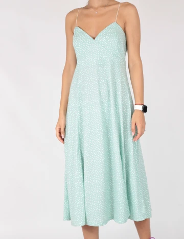 Rochie Medie Reserved, verde, M